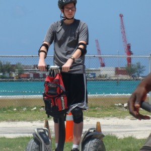 Ryan on Segway