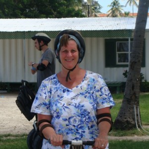 Patti on Segway