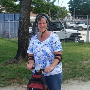 Patti on Segway