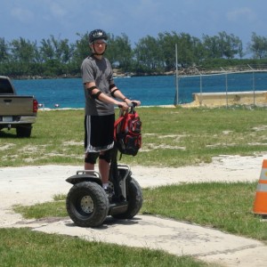 Ryan on Segway