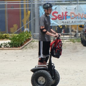 Ryan on Segway