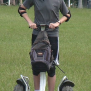 Ryan on Segway