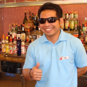 Ketut at the Splendido Pool Bar