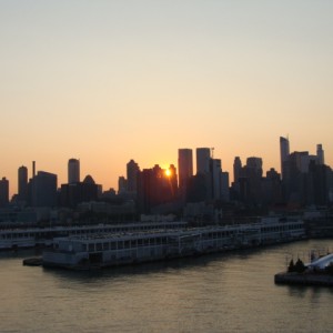 Sunrise over the Piers