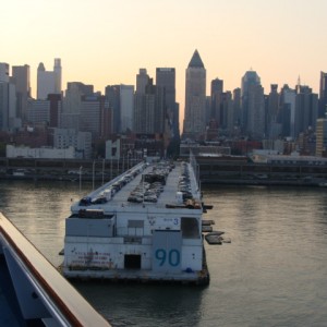 Pulling into Pier 90