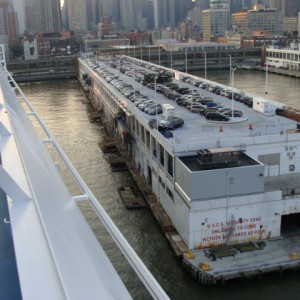 Pulling into Pier 90