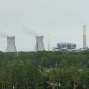 Nearby power plant