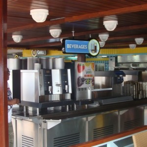 Lido beverage station