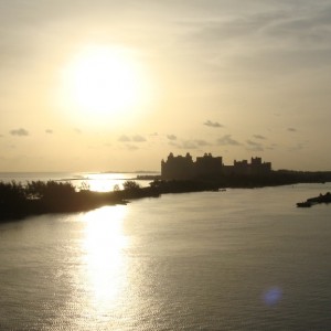 Sunrise over the Atlantis