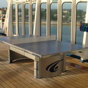 Ping pong table - deck 11 port side