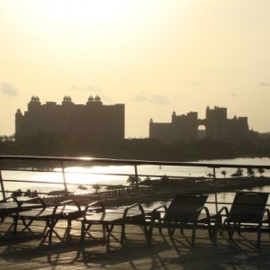 Sunrise over the Atlantis