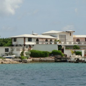 Views from the ferry to Paradise Island