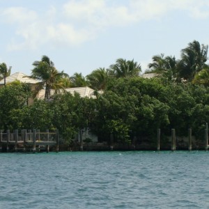 Views from the ferry to Paradise Island