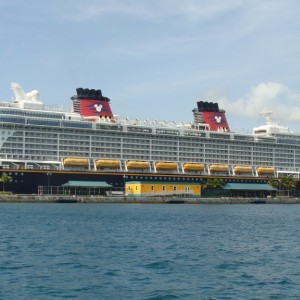 Disney Dream docked in Nassau