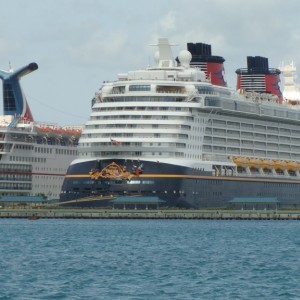 Disney Dream & Fascination docked in Nassau