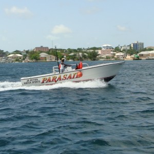 Parasail boat