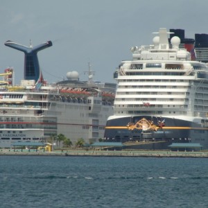 Carnival Fascination & Disney Dream in Nassau