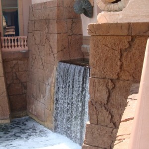 Atlantis waterfall