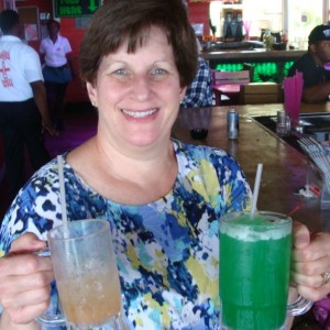 Patti at Senor Frog's