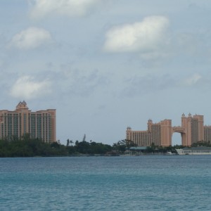 Looking across at the Atlantis