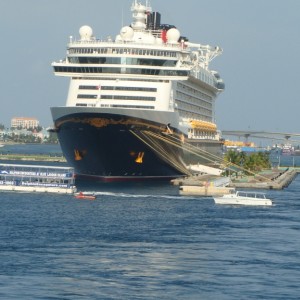 Disney Dream docked in Nassau