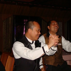 Dancing waiters