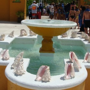 Pirate Cove fountain