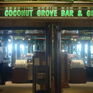 Entrance to the Coconut Grove