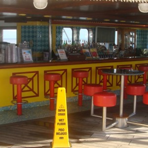 Lido Bar - starboard side