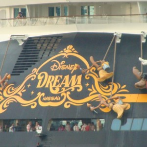 The Disney Dream sails from Port Canaveral