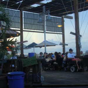 Rusty's Seafood & Oyster Bar outside seating