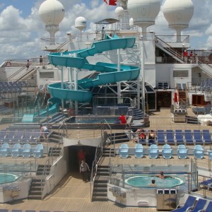 Waterslide & Coney Island Pool