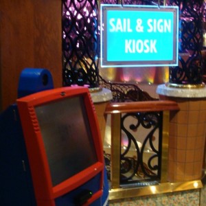 Sail & Sign Kiosk