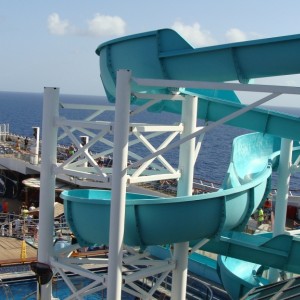 Waterslide & Coney Island Pool