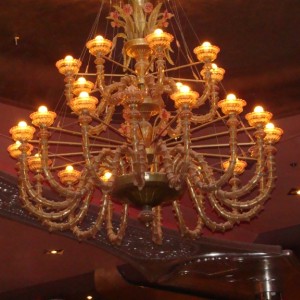 Silver Olympian Dining Room chandelier