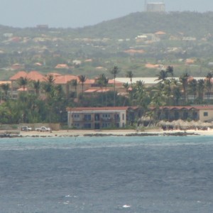 Aruba beach view