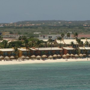 Aruba beach view