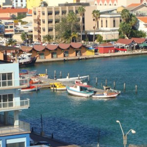 Oranjestad, Aruba from our "secret" deck