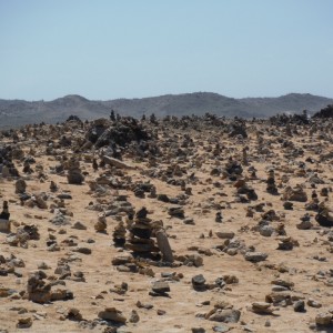 Rock piles as far as the eye can see