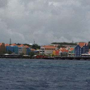 Approaching Willemstad