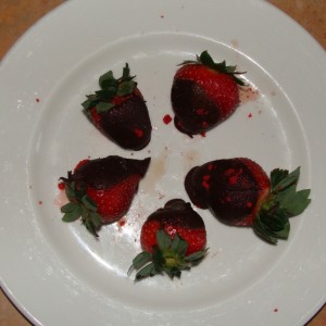 Chocolate covered Strawberries