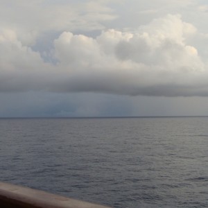 Rain in the distance