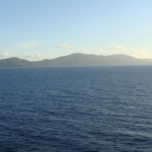 St. Thomas in the distance