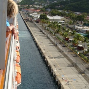 Backing into the Pier