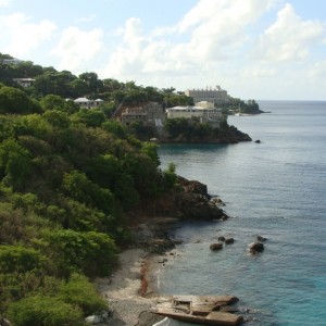 Looking towards Frenchman's Reef