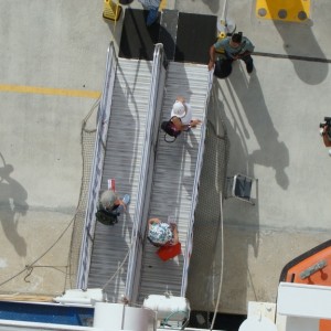 Carnival Splendor gangway