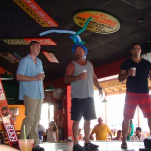 Beer chugging contest