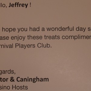 Card from the Player's Club