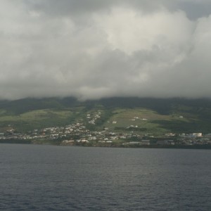 Approaching St.Kitts