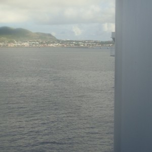 Approaching St.Kitts